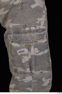 Larry Steel casual dressed grey camo trousers leg 0001.jpg